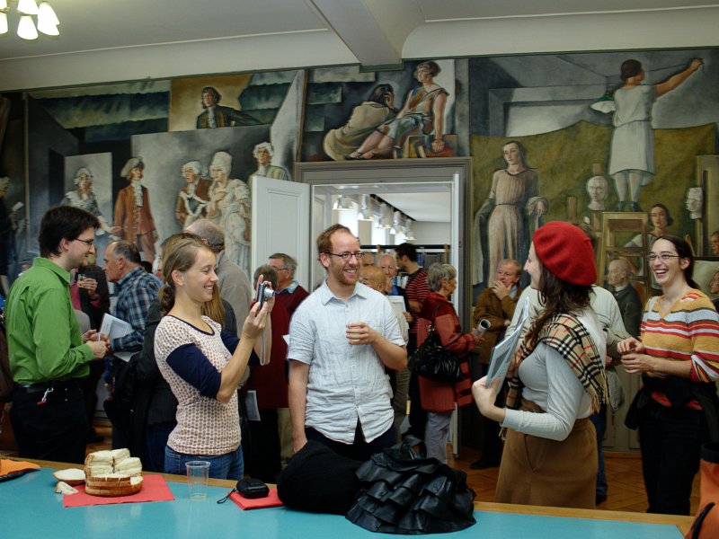 Vernissage of the 'Pierre Ceresole' Exhibition in La Chaux-de-Fonds