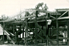 Hospital building after earthquake Argostóli (1954)