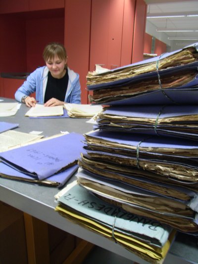 Archives LTV beginns work in SCI Archives